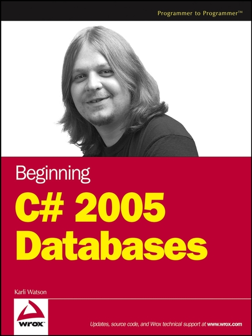 Title details for Beginning C# 2005 Databases by Karli Watson - Available